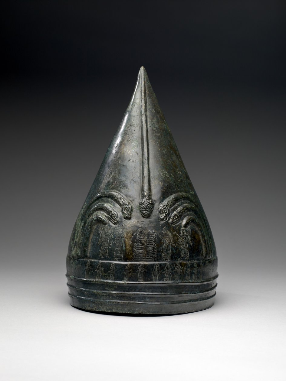 Helm, 850-700 v. Chr. von Urartian