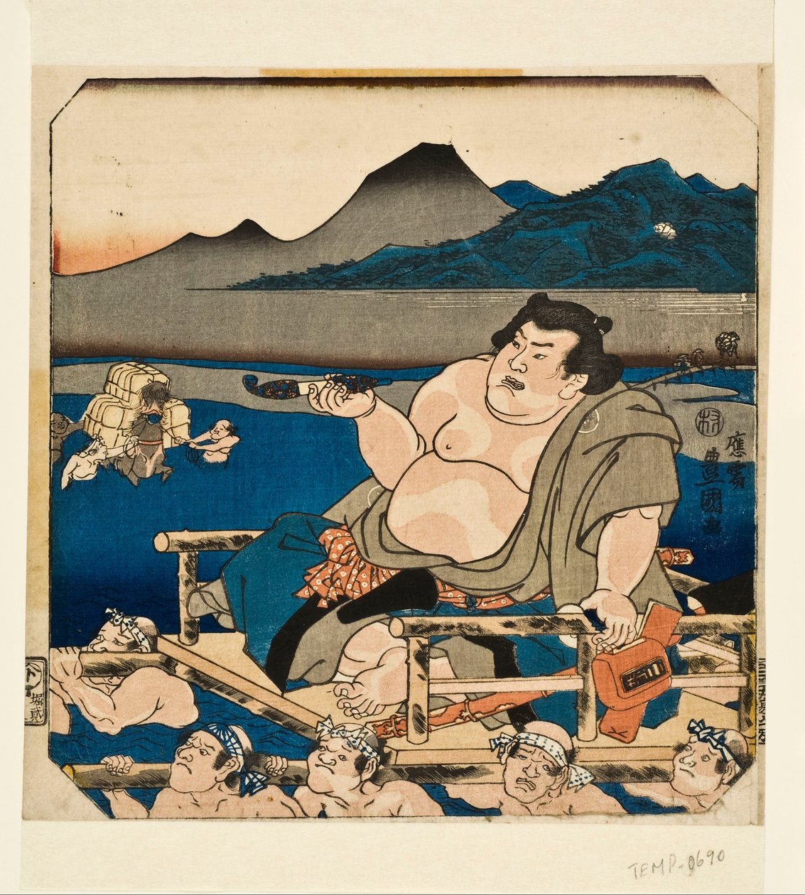 Holzschnitt von Utagawa Kunisada