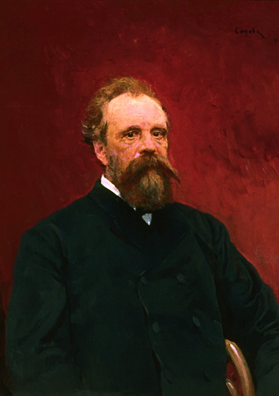 Sergey Mikhailovich Tretyakov, 1895 von Valentin Aleksandrovich Serov