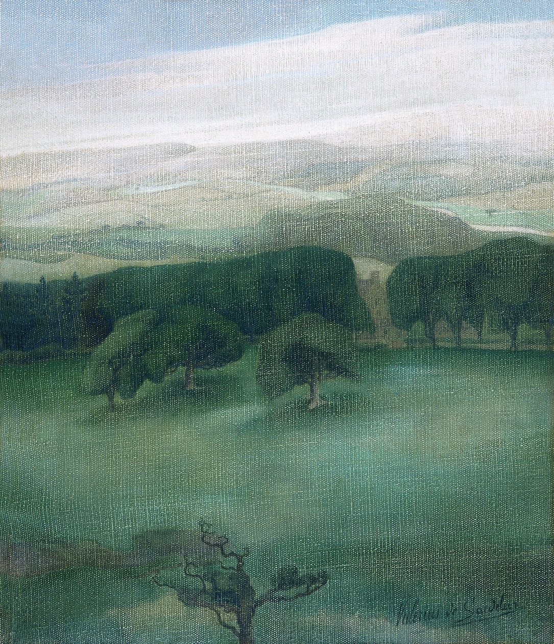 Berge in Cardiganshire von Valerius de Saedeleer