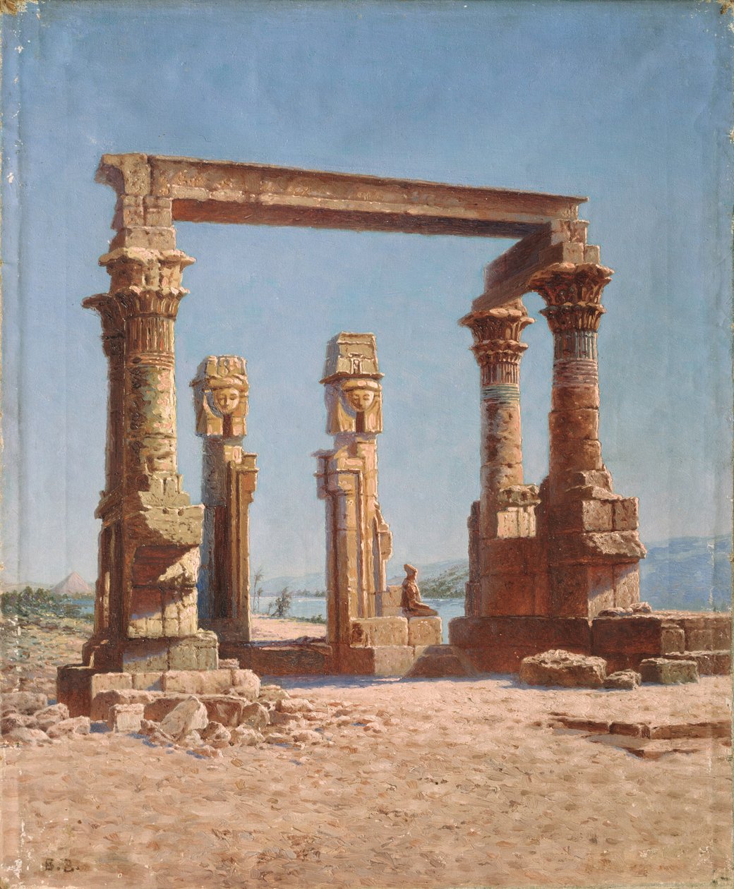 Eine ägyptische Tempelruine von Vasili Vasilievich Vereshchagin