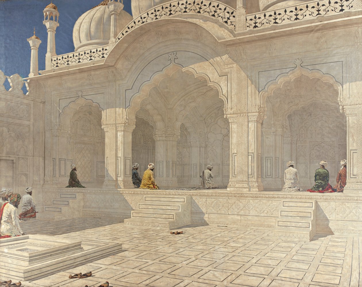 Perlenmoschee, Delhi von Vasily Vereshchagin