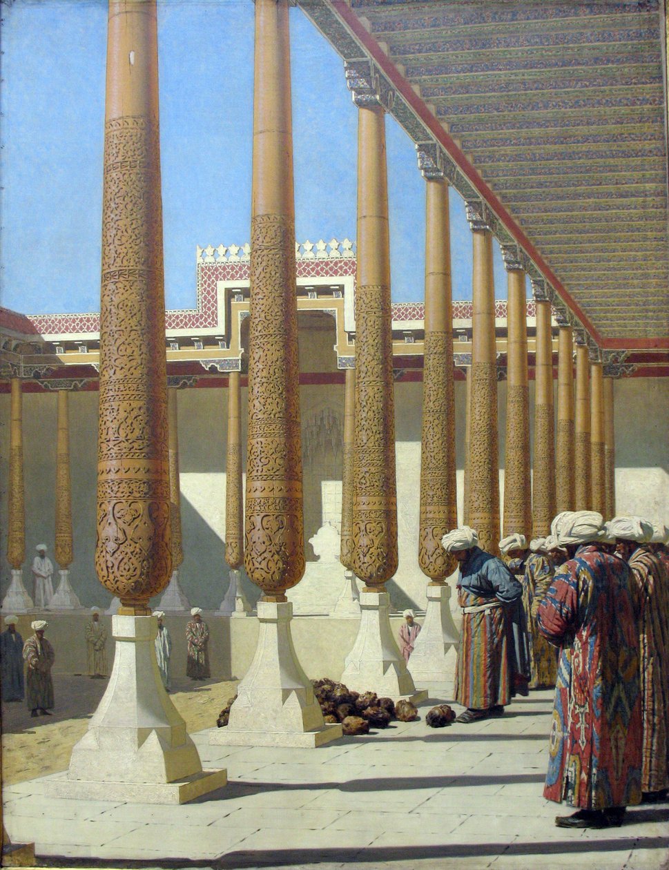 Präsentation der Trophäen von Vasily Vereshchagin
