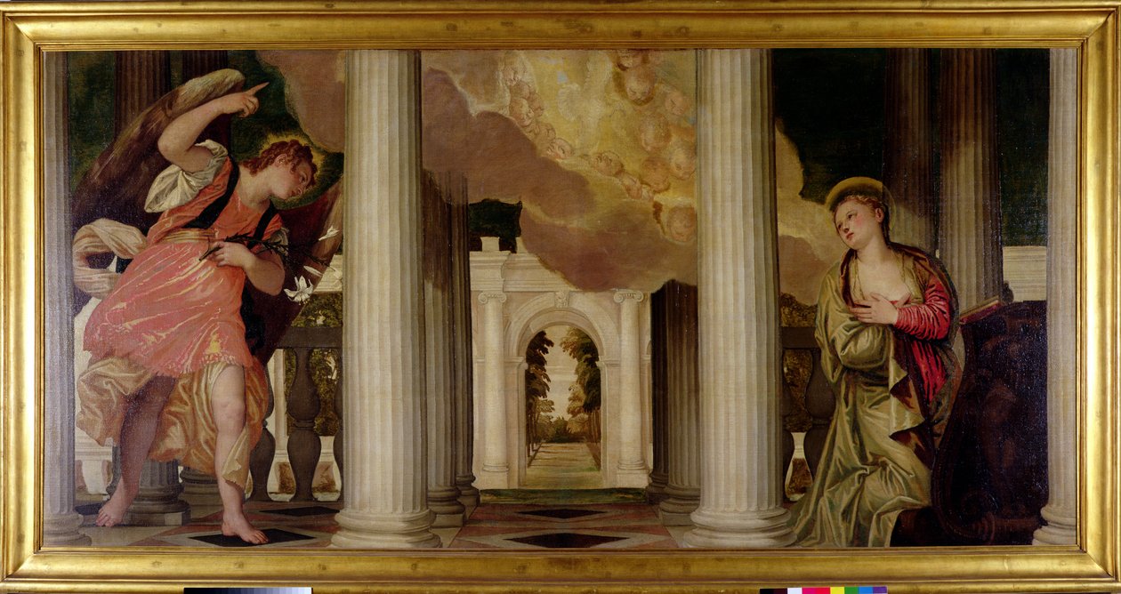 Die Verkündigung, ca. 1551-53 von Paolo Veronese