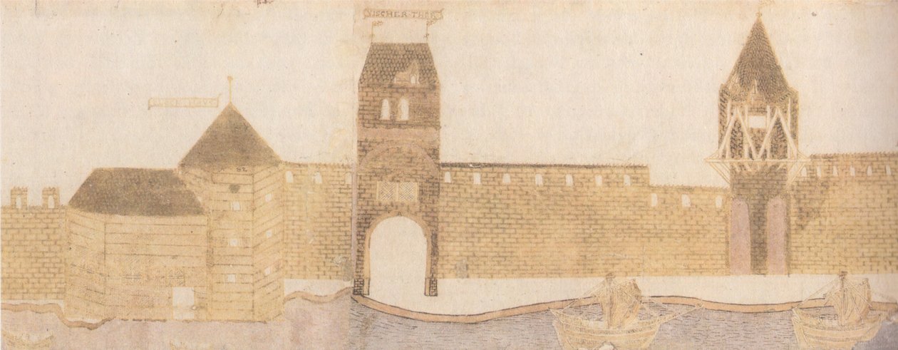 Rostock, Fischertor von Vicke Schorler