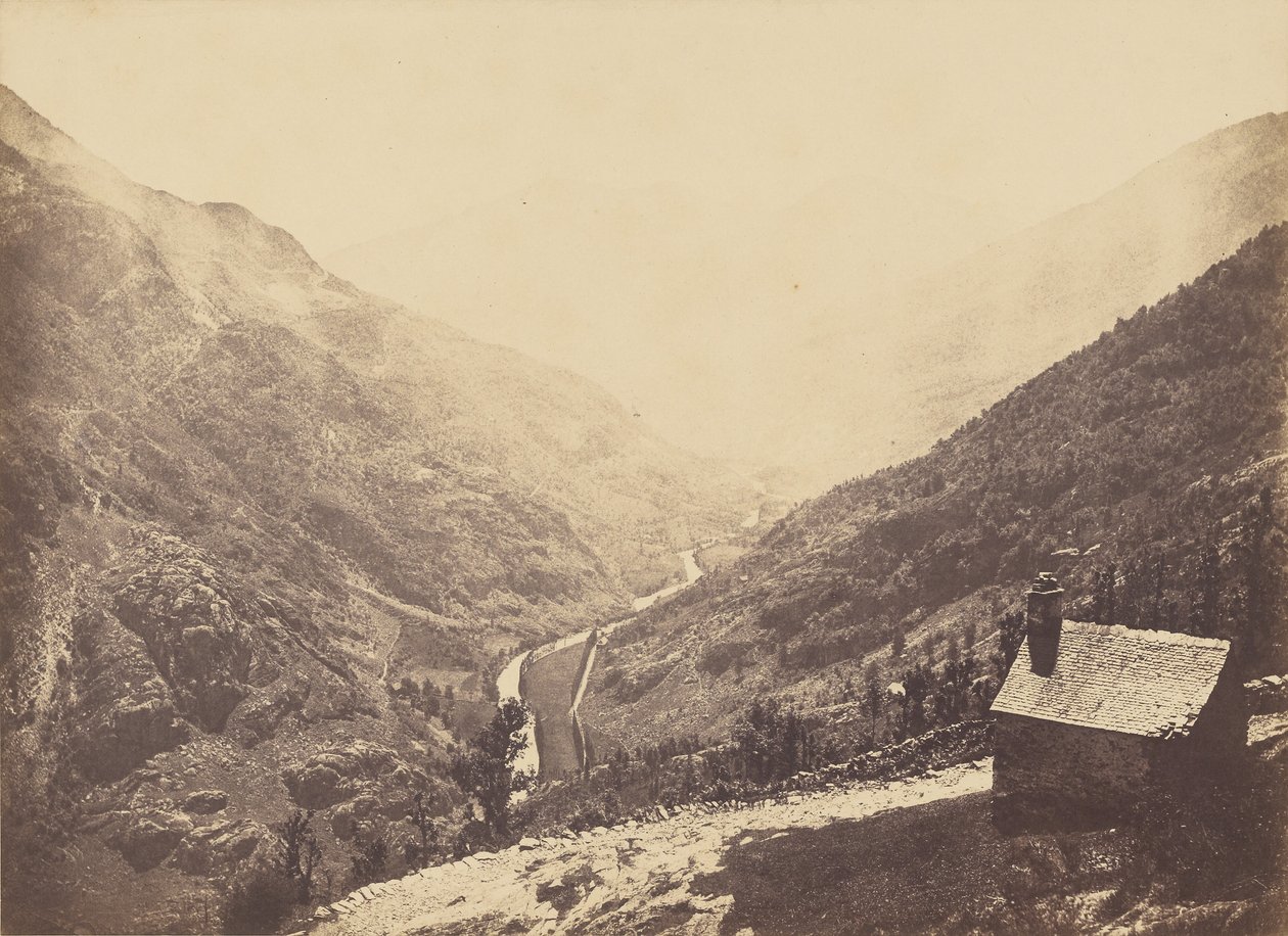 Tal Landschaft von Vicomte Joseph de Vigier