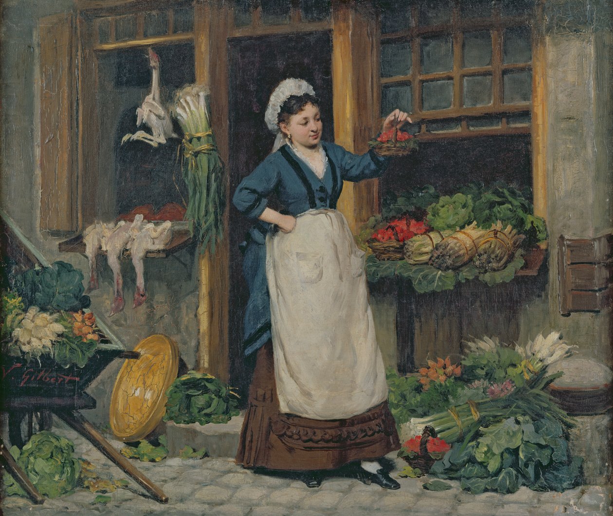 Der Obstverkäufer von Victor Gabriel Gilbert
