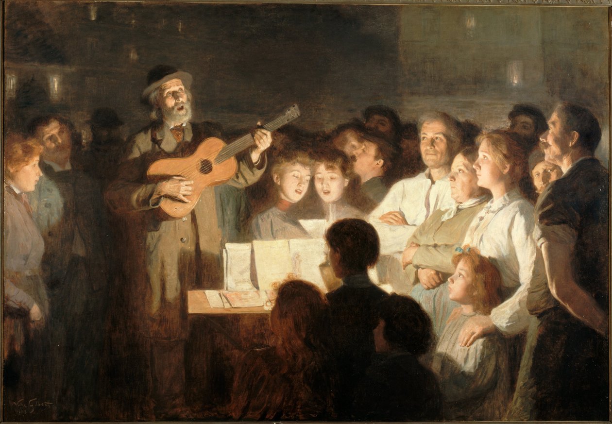 Der Liedhändler von Victor Gabriel Gilbert