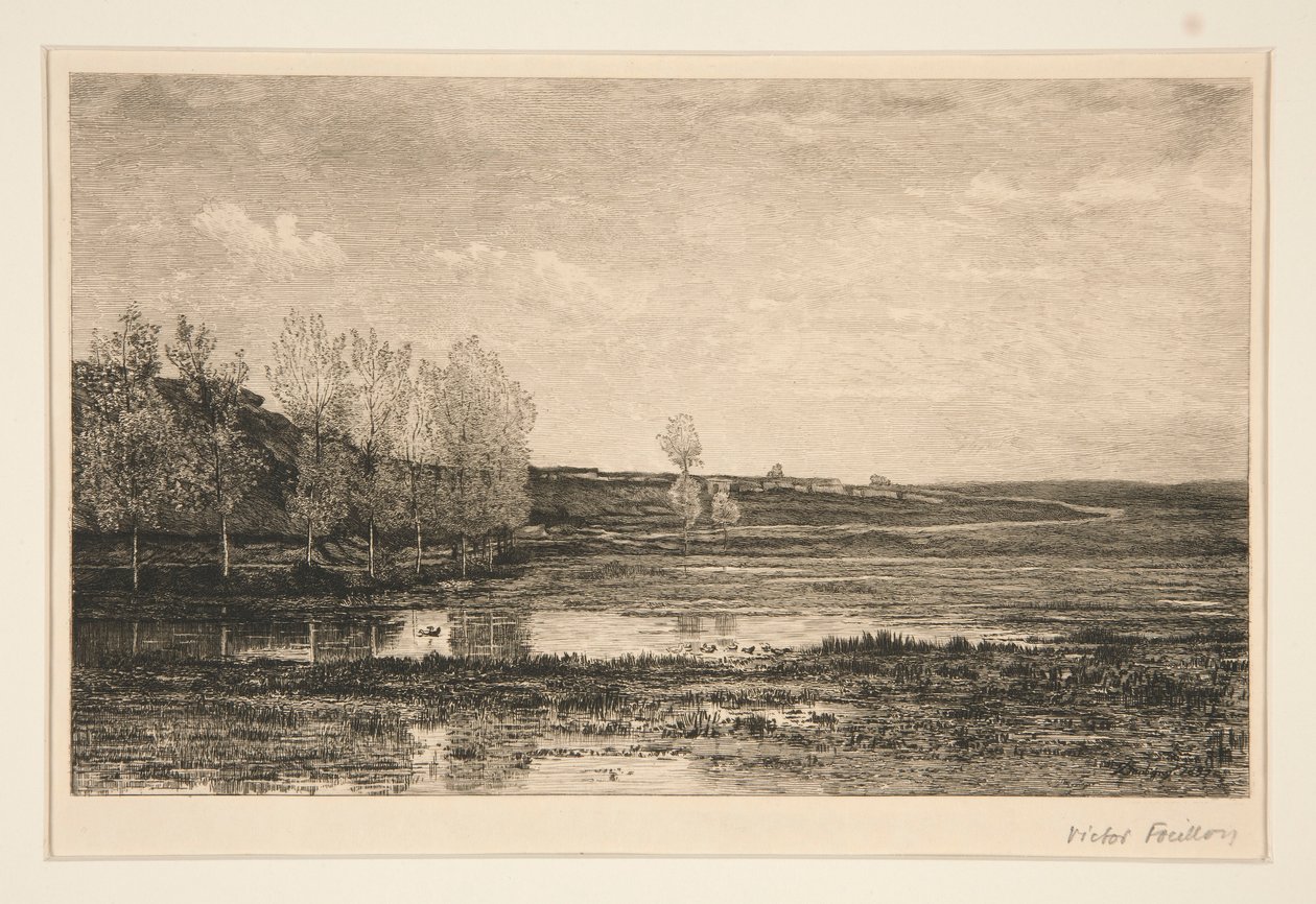 Landschaft von Victor Louis Focillon