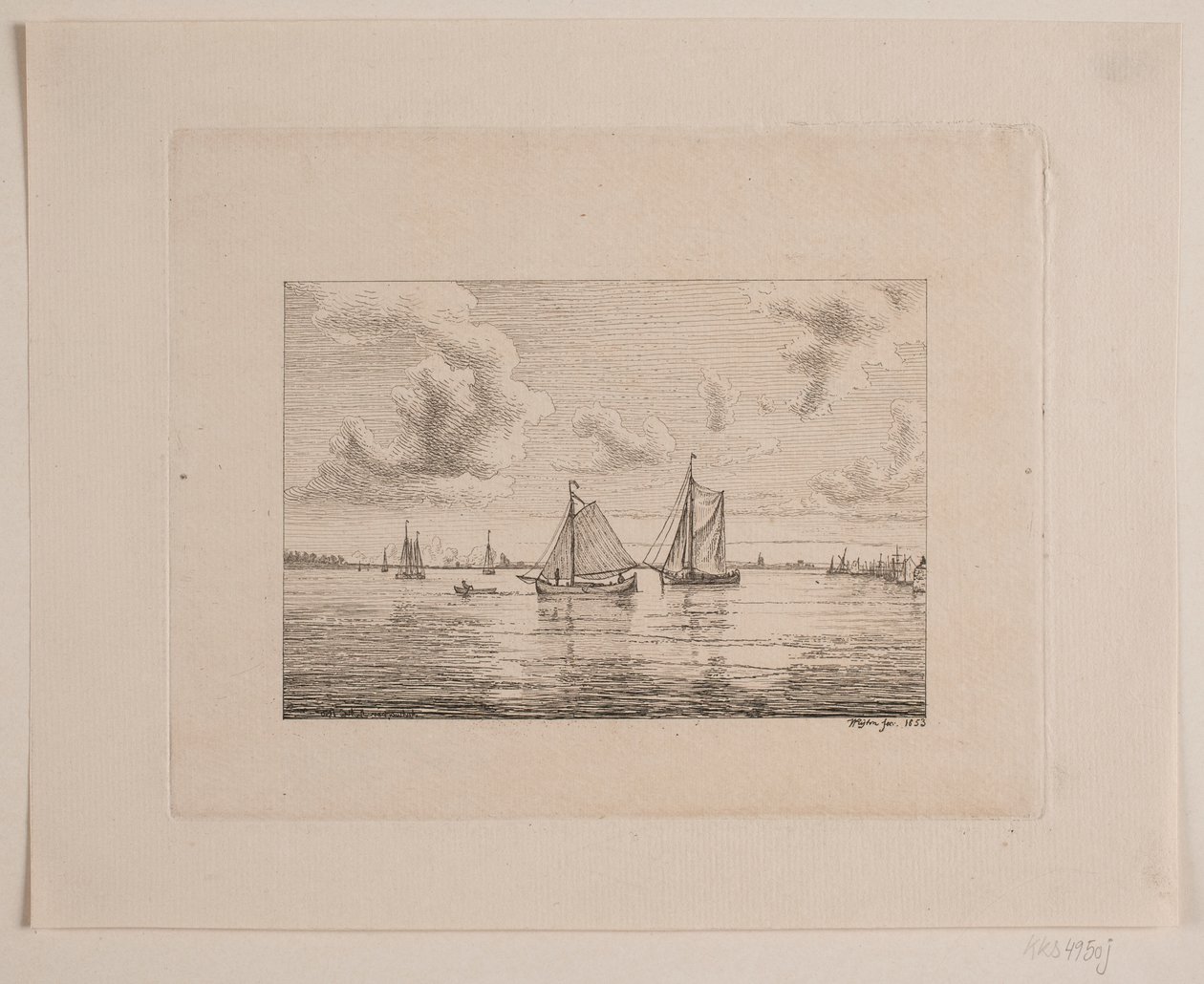 Antwerpener Reede von Vilhelm Kyhn