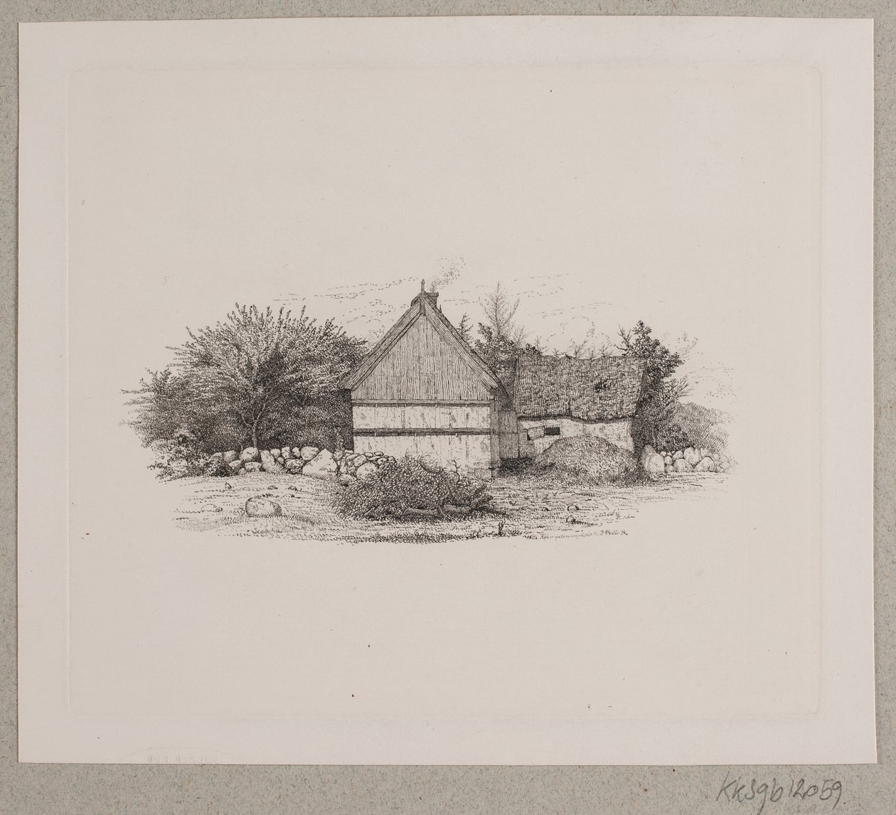 Ein Bauernhaus von Vilhelm Kyhn