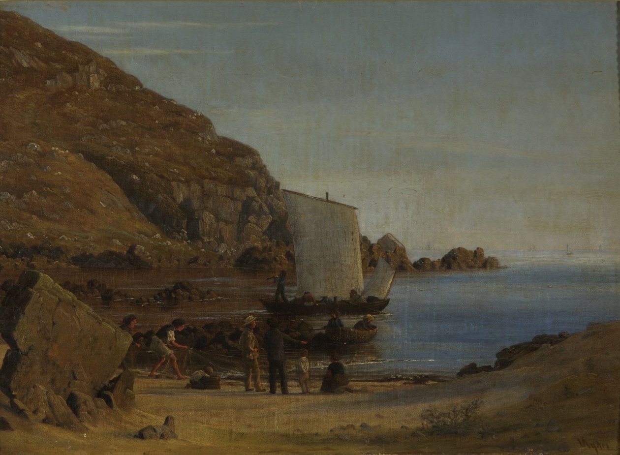 Formation auf Bornholm von Vilhelm Kyhn