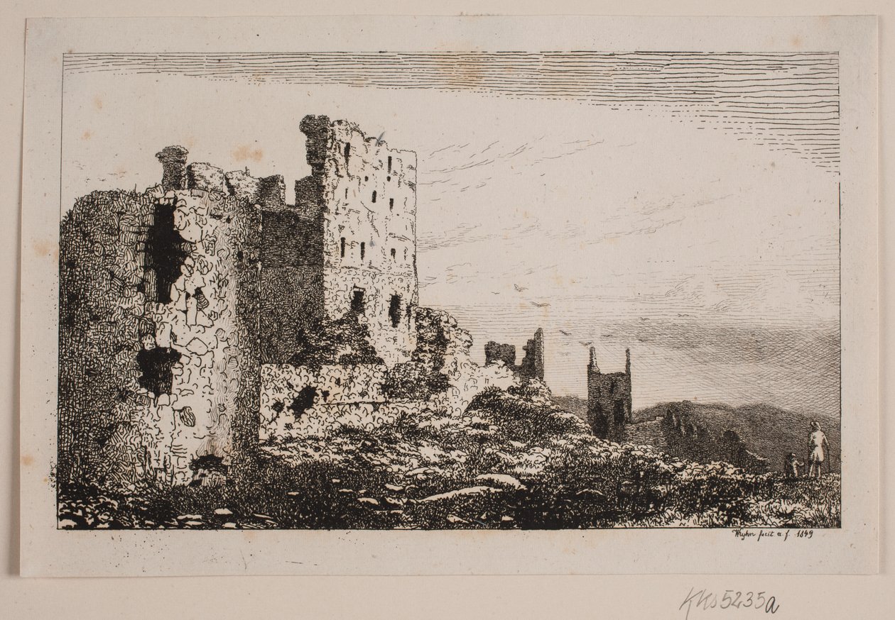 Hammershus auf Bornholm von Vilhelm Kyhn