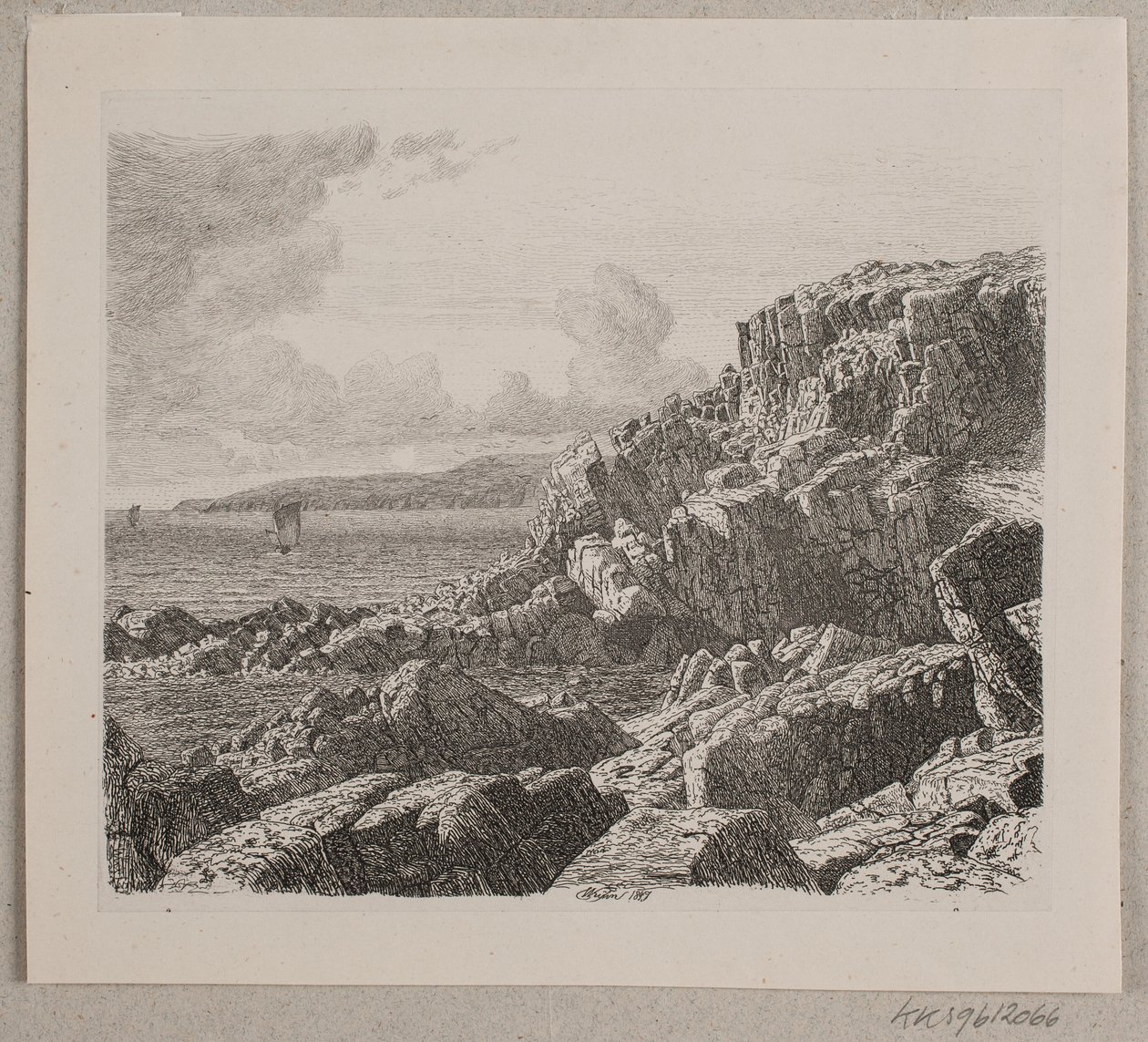 Küstenlandschaft von Bornholm von Vilhelm Kyhn