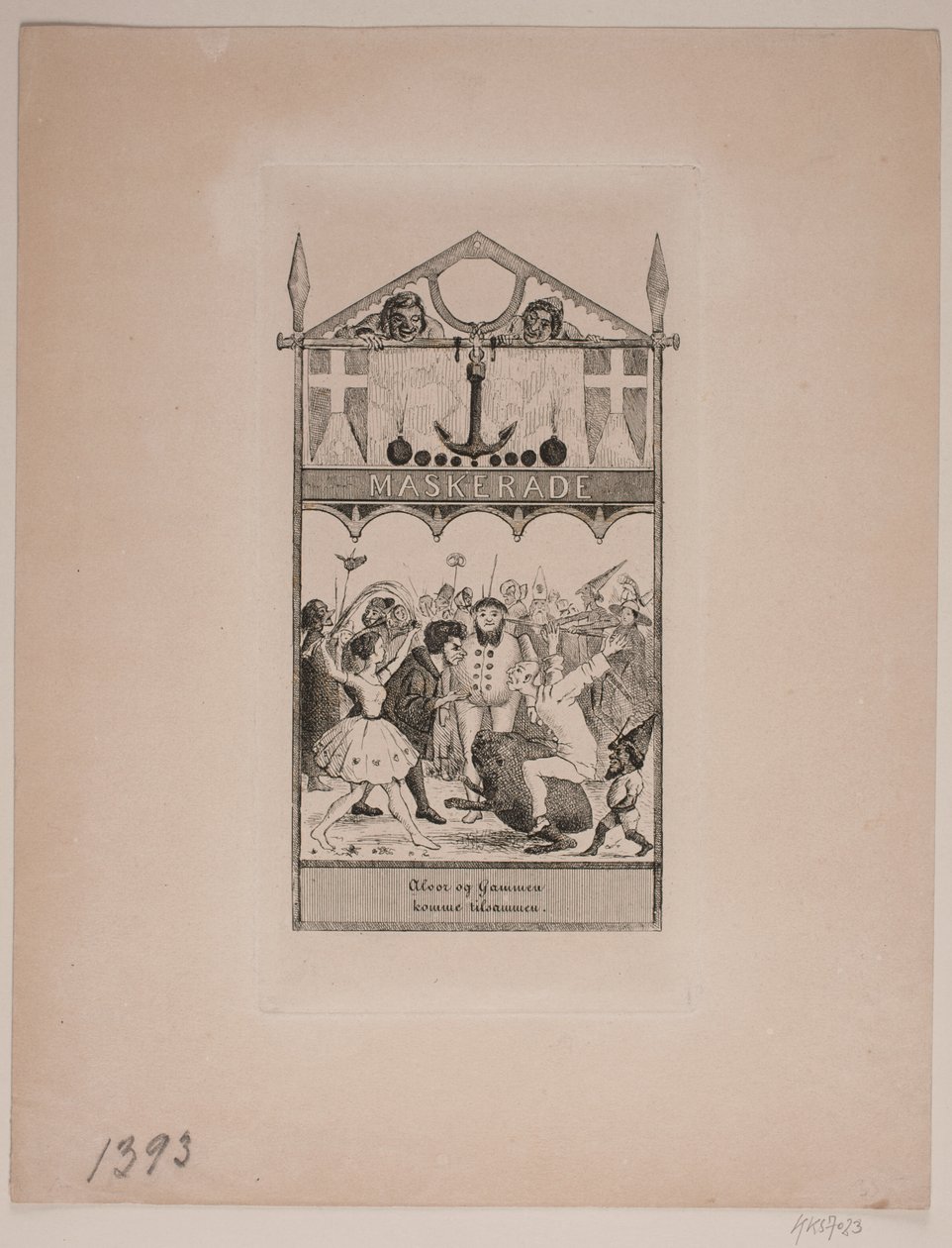 Maskerade von Vilhelm Kyhn