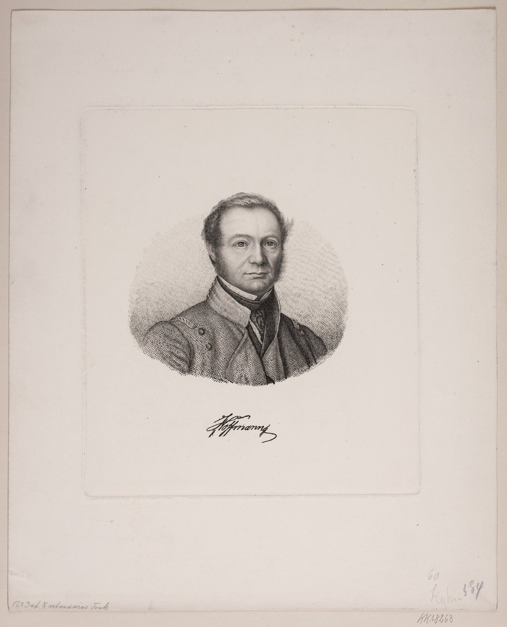 Porträt von Johan Christopher Hoffmann von Vilhelm Kyhn