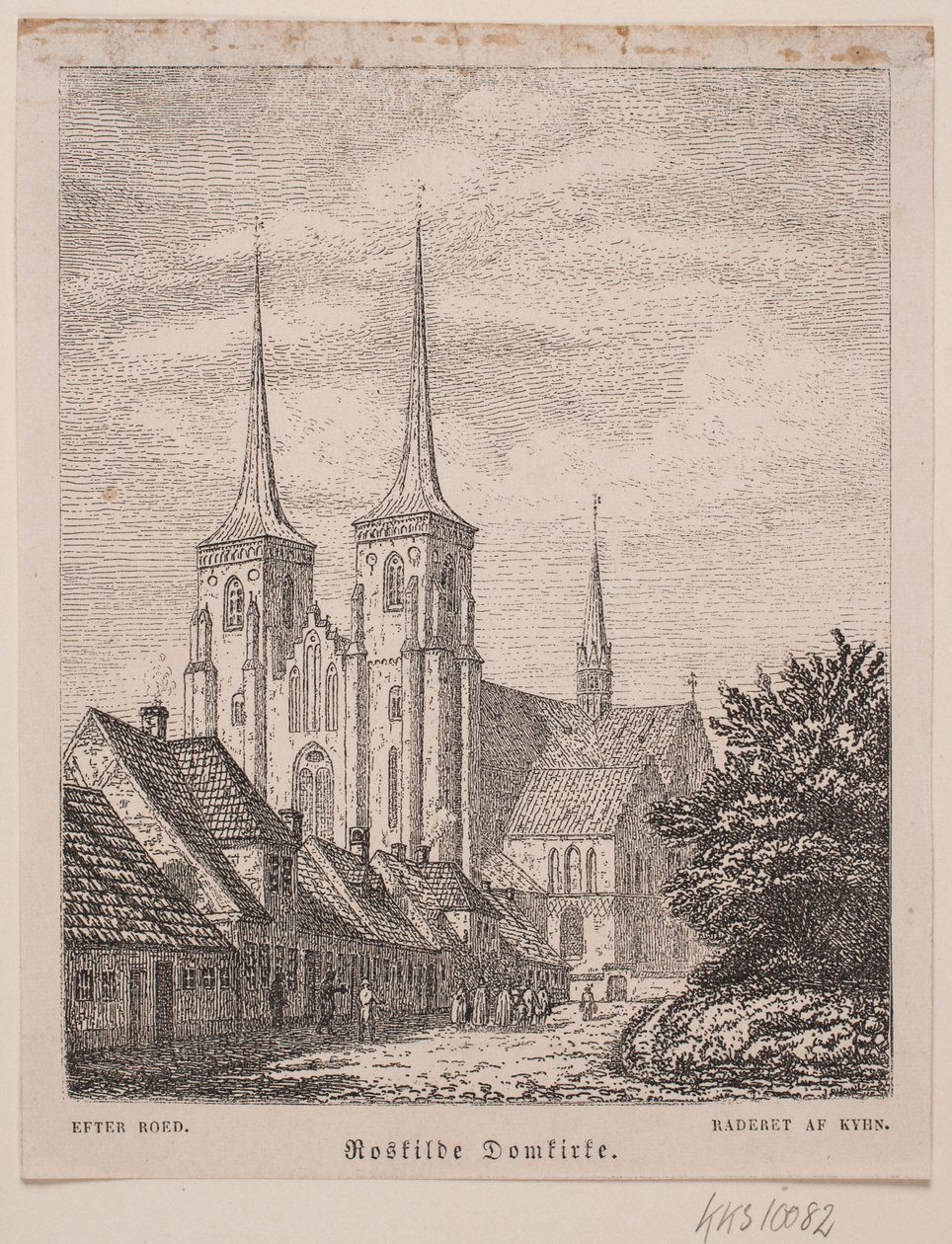 Roskilde Domkirche von Vilhelm Kyhn