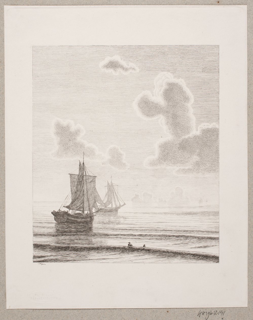 Stilles Wetter von Vilhelm Kyhn