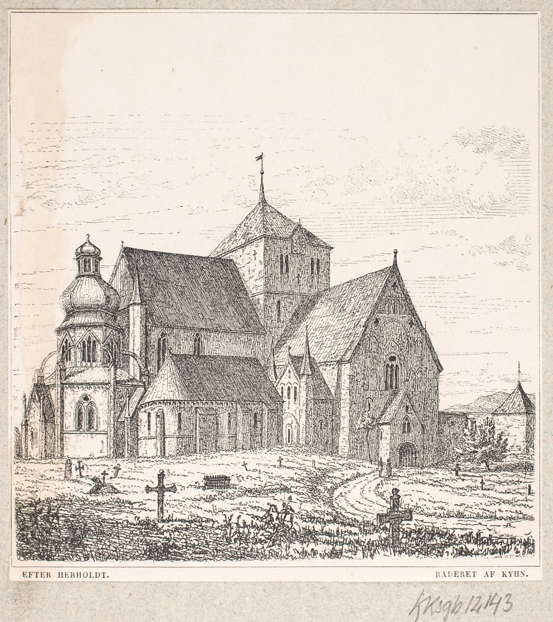 Trondhjem Domkirche von Vilhelm Kyhn