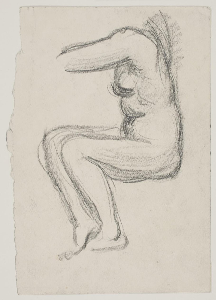 Sitzendes weibliches Modell von Vilhelm Lundstrøm