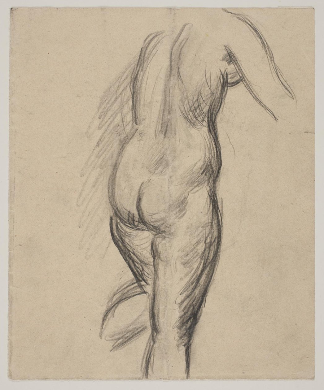 Stehendes weibliches Modell von Vilhelm Lundstrøm