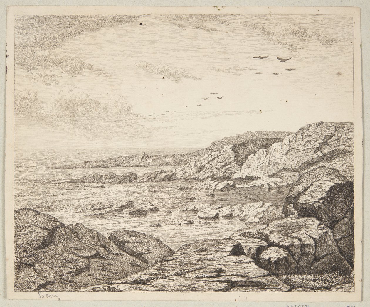 Küstenpartie von Bornholm von Ville Bang