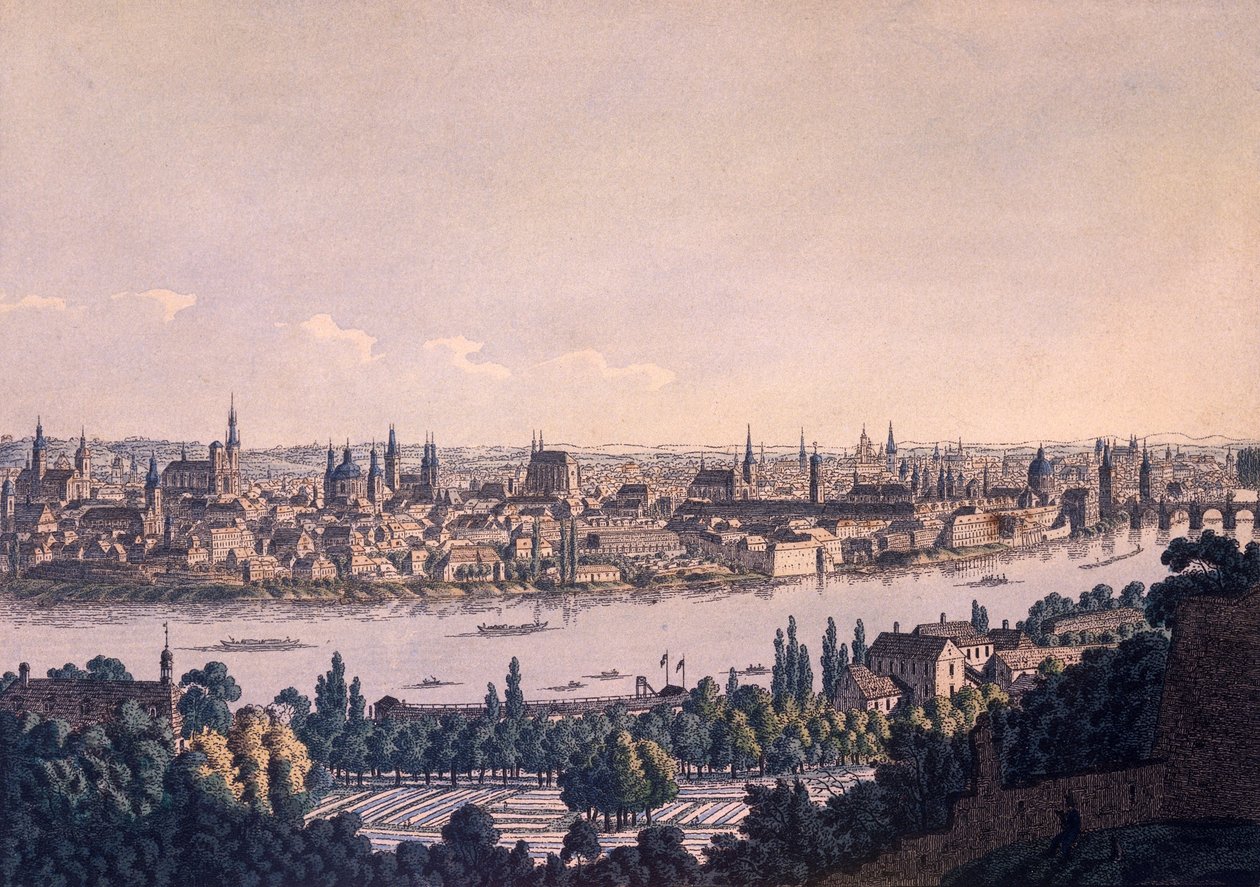 Alt- und Neustadt von Prag von Vincenc Morstadt