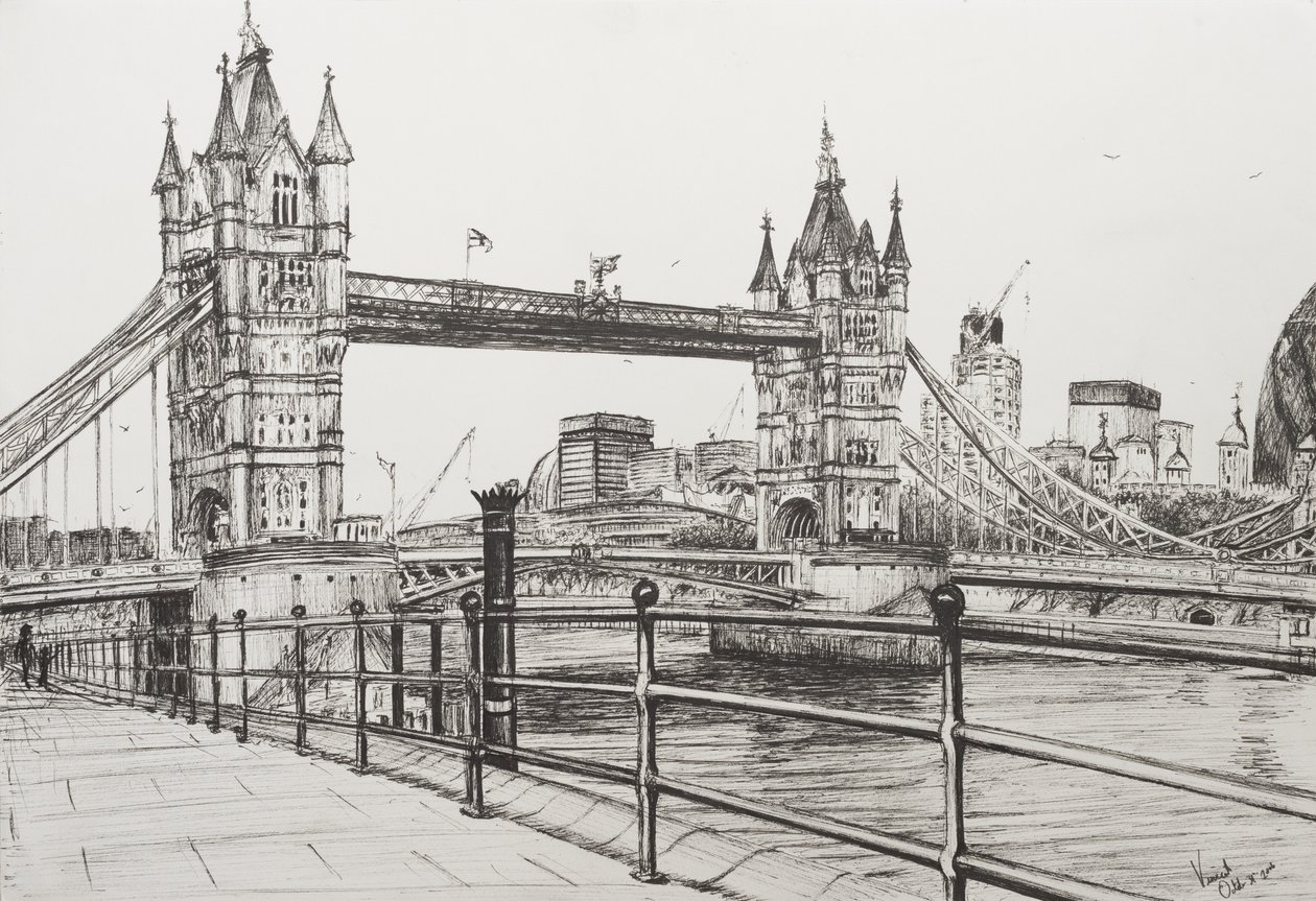 Tower Bridge London, 2006 von Vincent Alexander Booth
