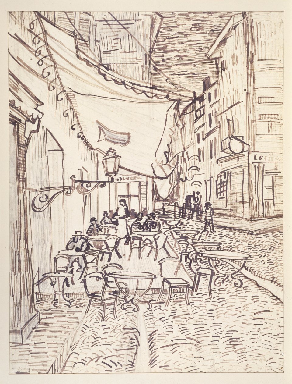 Caféterrasse bei Nacht von Vincent van Gogh