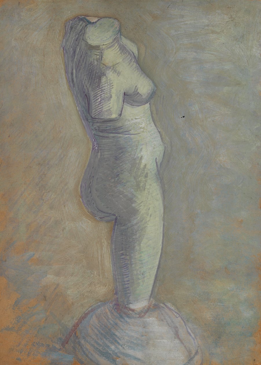 Gipsabdruck eines Frauentorsos von Vincent van Gogh
