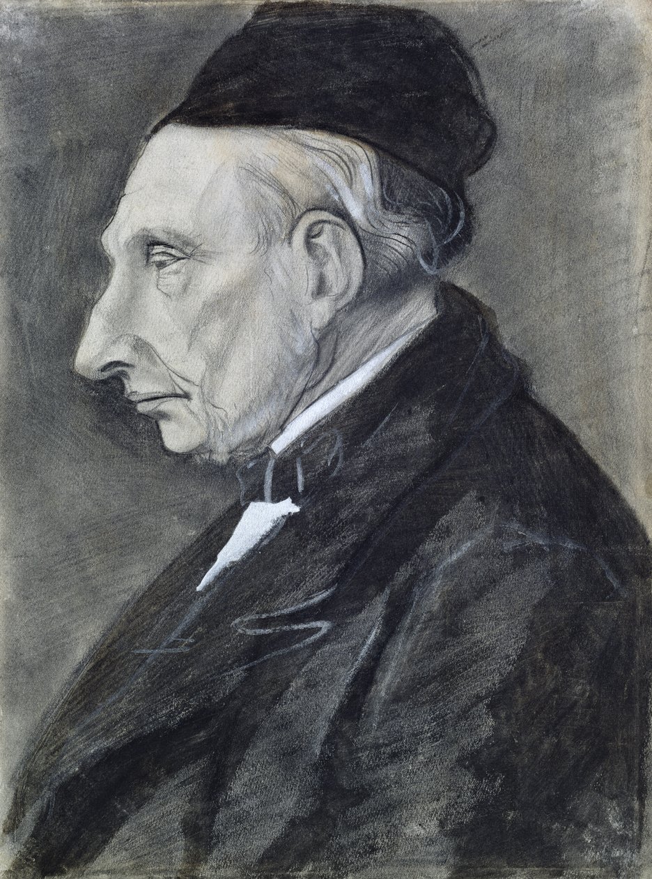 Porträt des Großvaters des Künstlers, 1881 von Vincent van Gogh