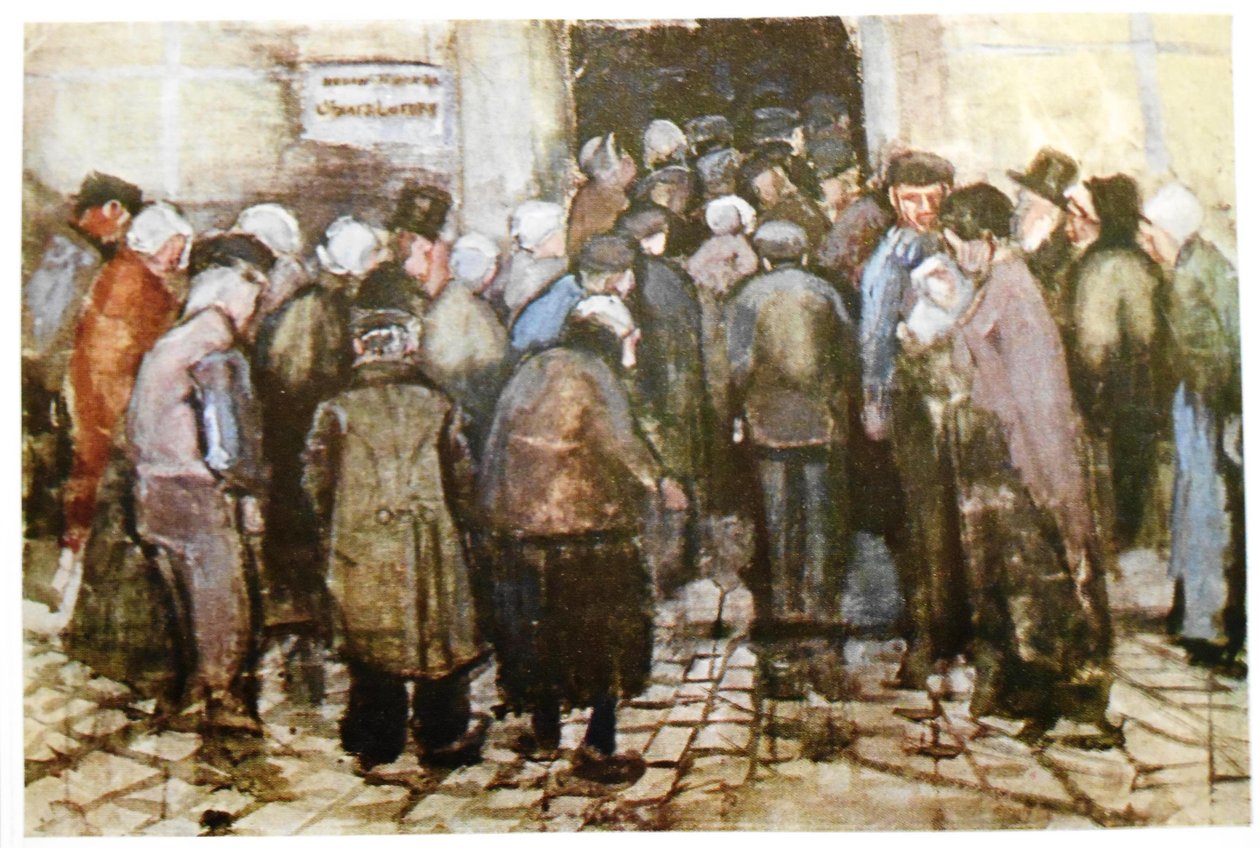 Die Lotterie von Vincent van Gogh