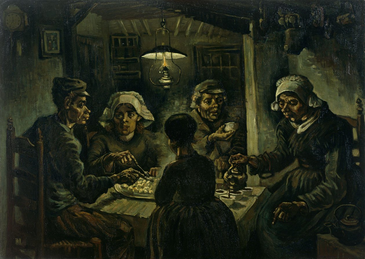 Die Kartoffelesser von Vincent van Gogh