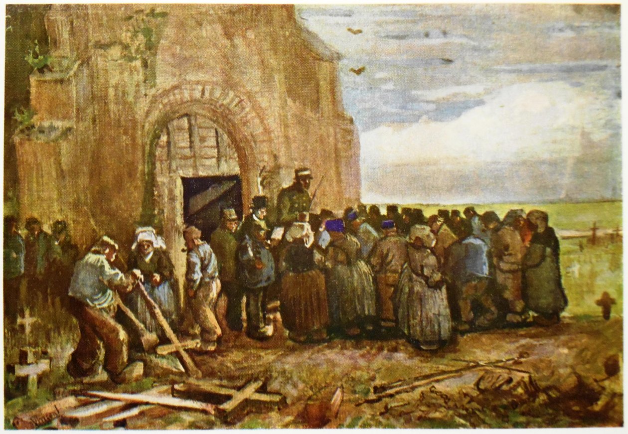 Der Verkauf der Kreuze des Friedhofs von Vincent van Gogh