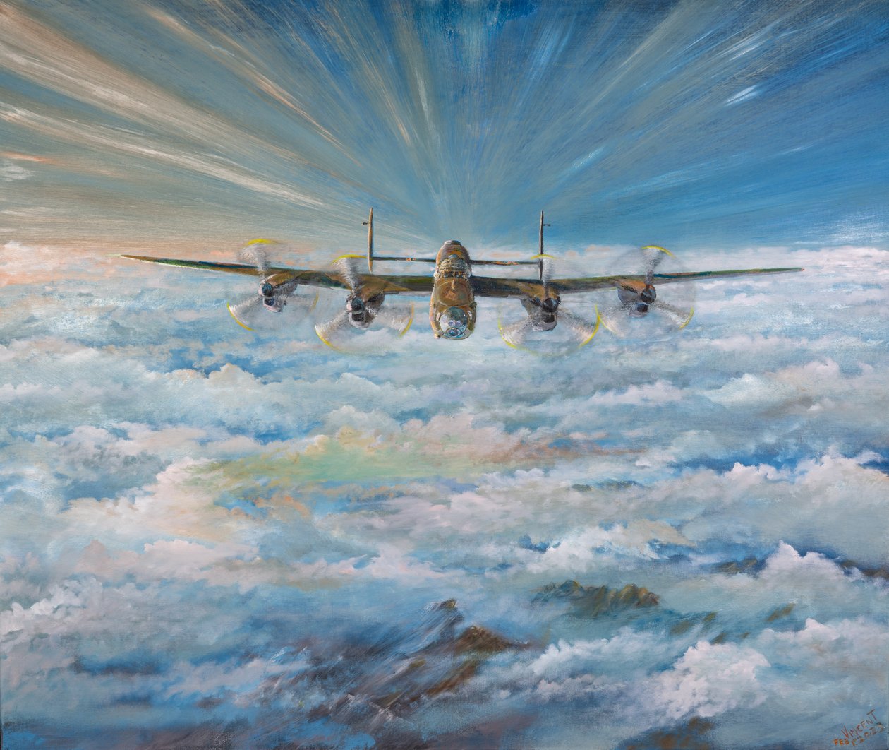 Avro Lancaster B1 Spezial von Vincent Alexander Booth