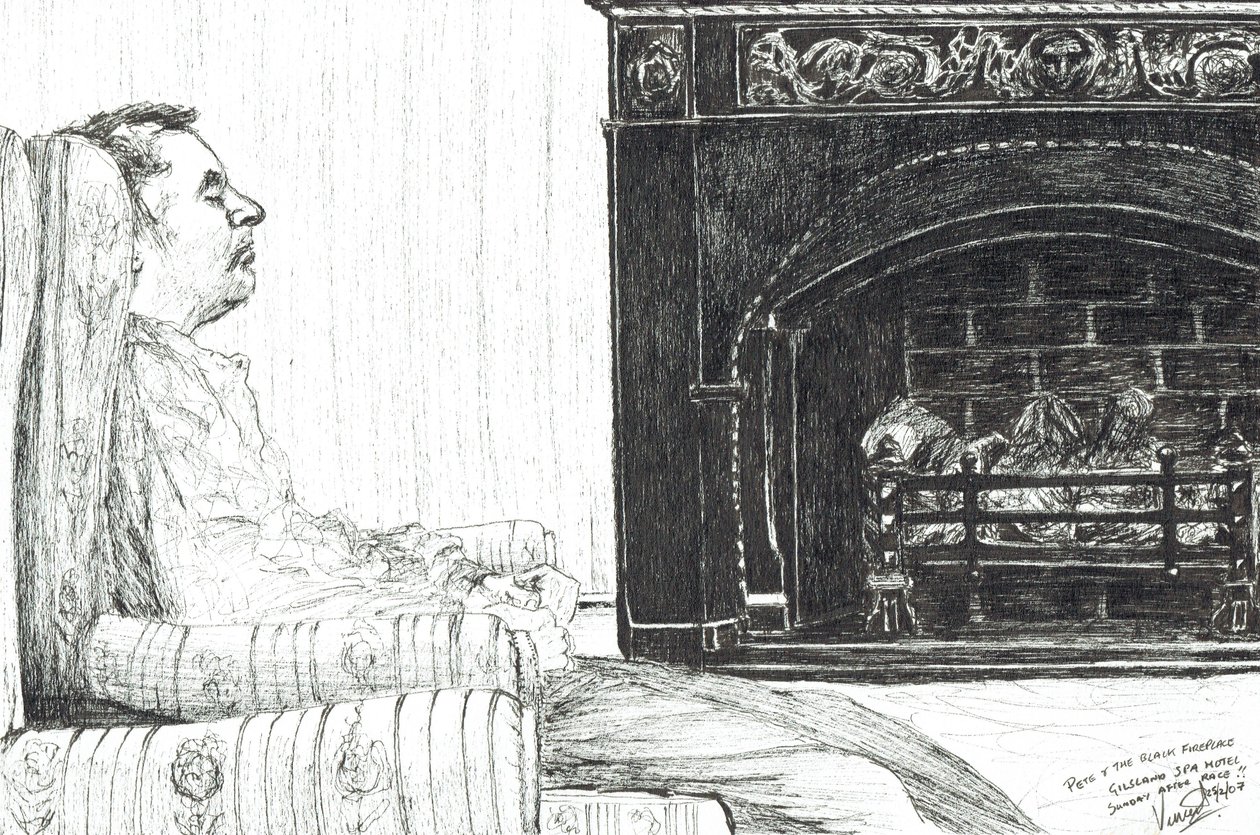 Am Kamin von Vincent Alexander Booth