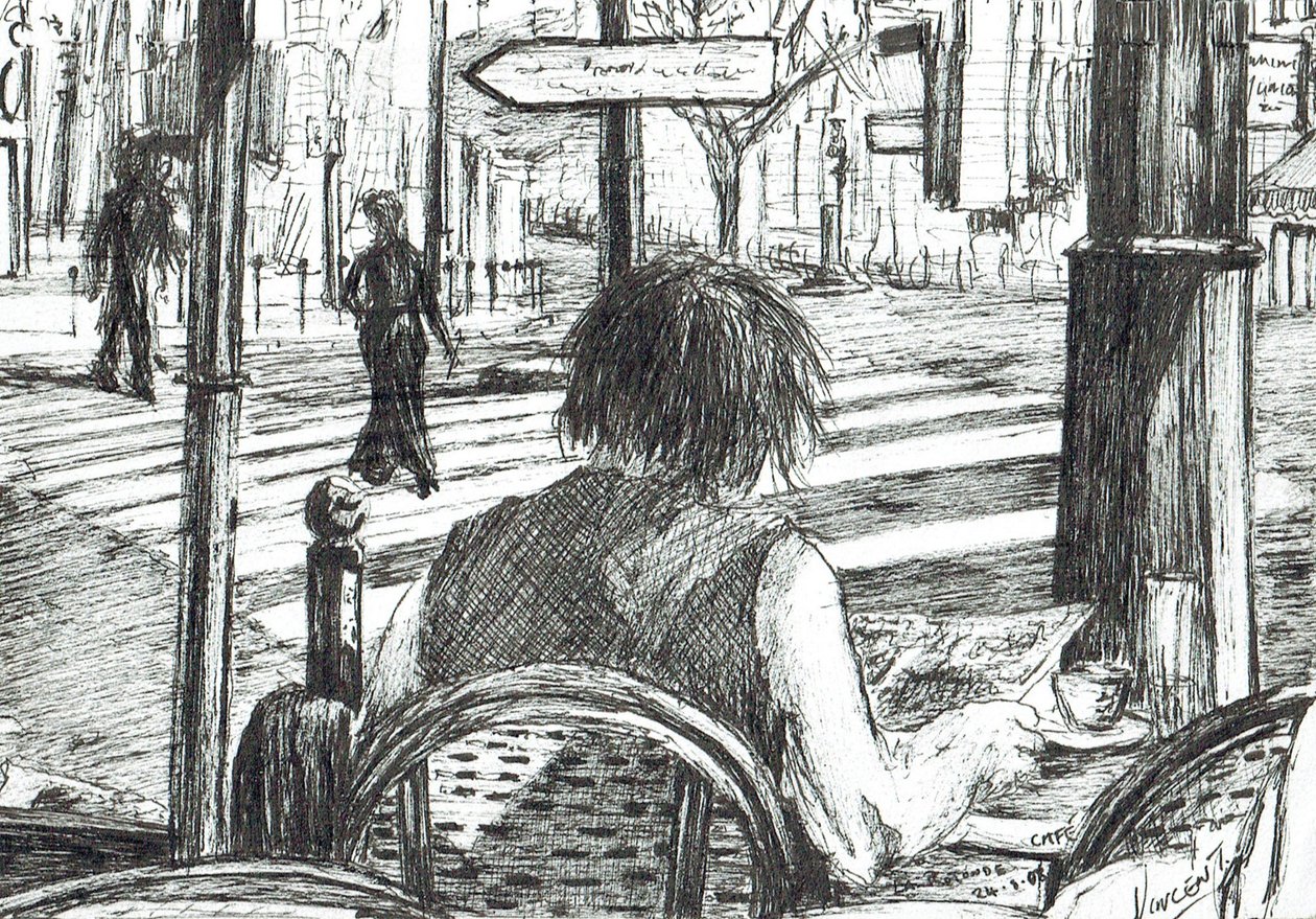 La Rotonde - Paris, 2003 von Vincent Alexander Booth