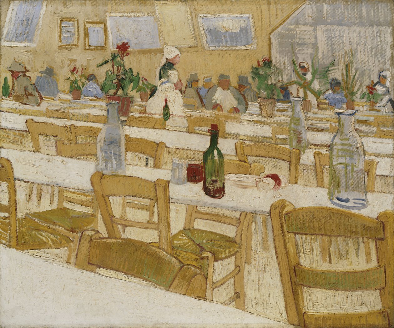 Ein Restaurantinterieur, 1887-88 von Vincent van Gogh