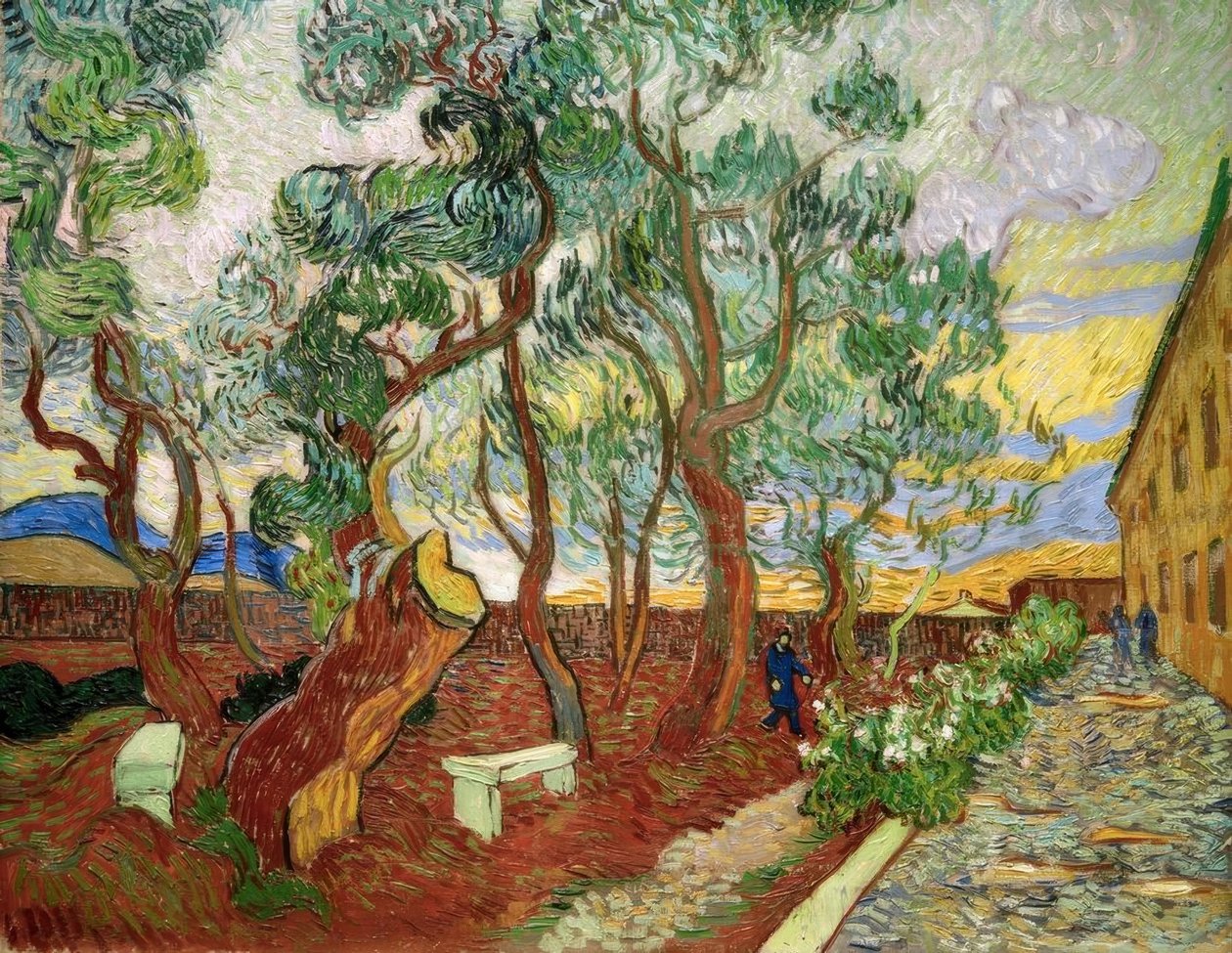 Garten des Hospitals Saint-Paul von Vincent van Gogh