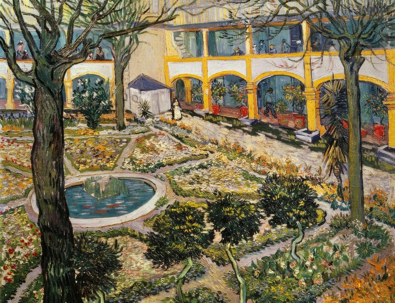 Garten des Hospitals in Arles von Vincent van Gogh
