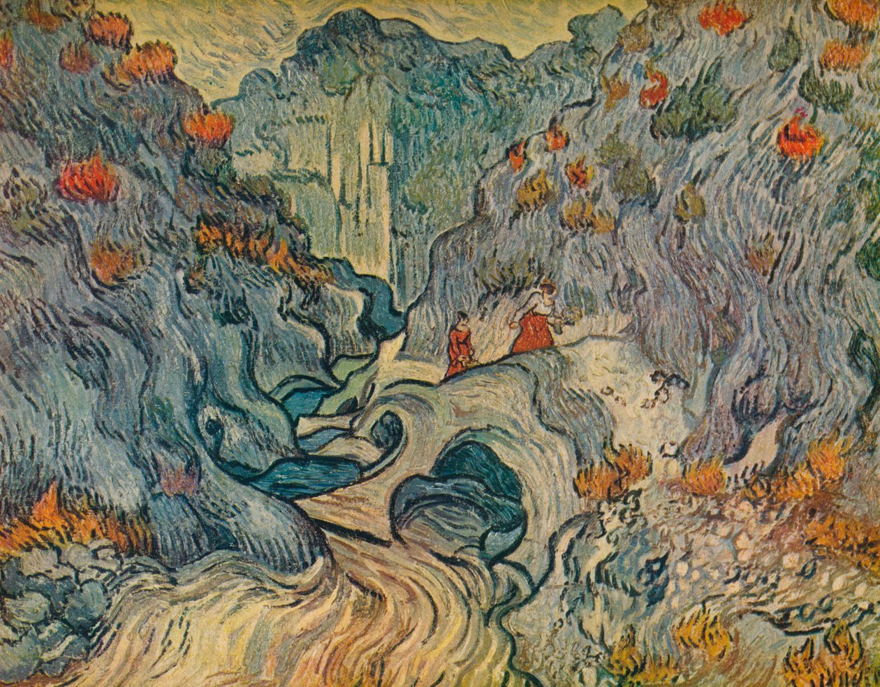 Le Ravin, 1889 von Vincent van Gogh