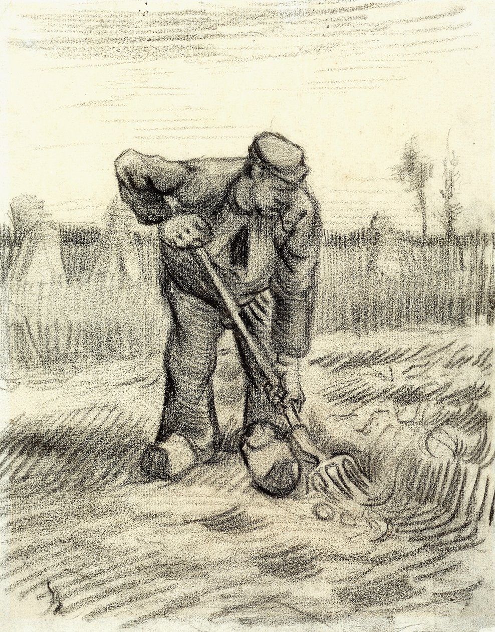 Kartoffelsammler, 1885 von Vincent van Gogh