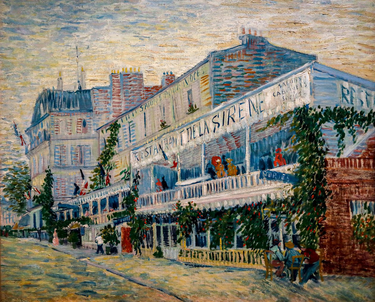 Restaurant de la Sirène von Vincent van Gogh