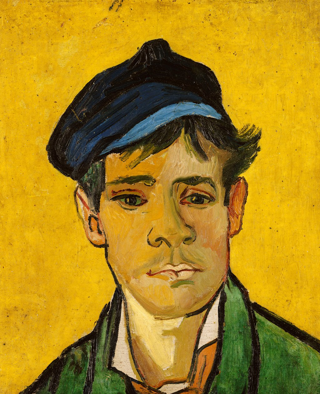 Junger Mann mit Hut, 1888 von Vincent van Gogh