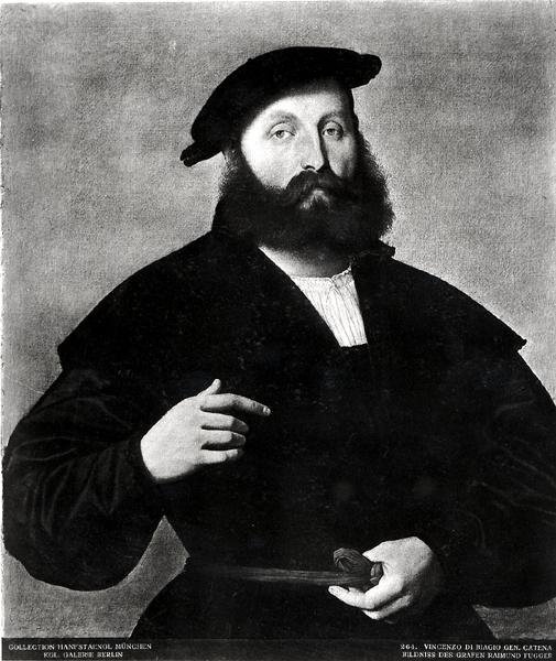 Porträt von Graf Raimund Fugger von Vincenzo di Biagio Catena