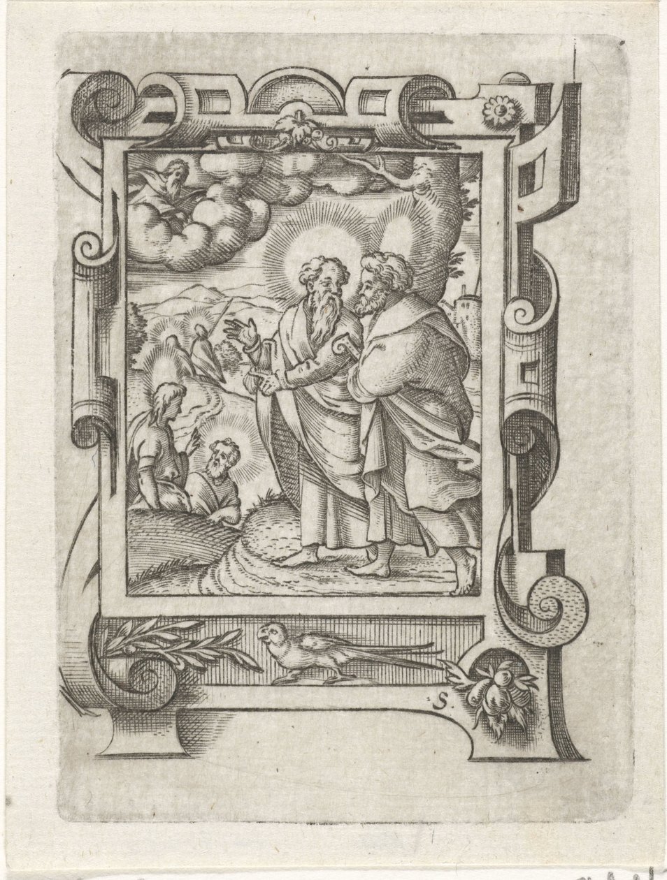 Auszug der Jünger von Virgilius Solis