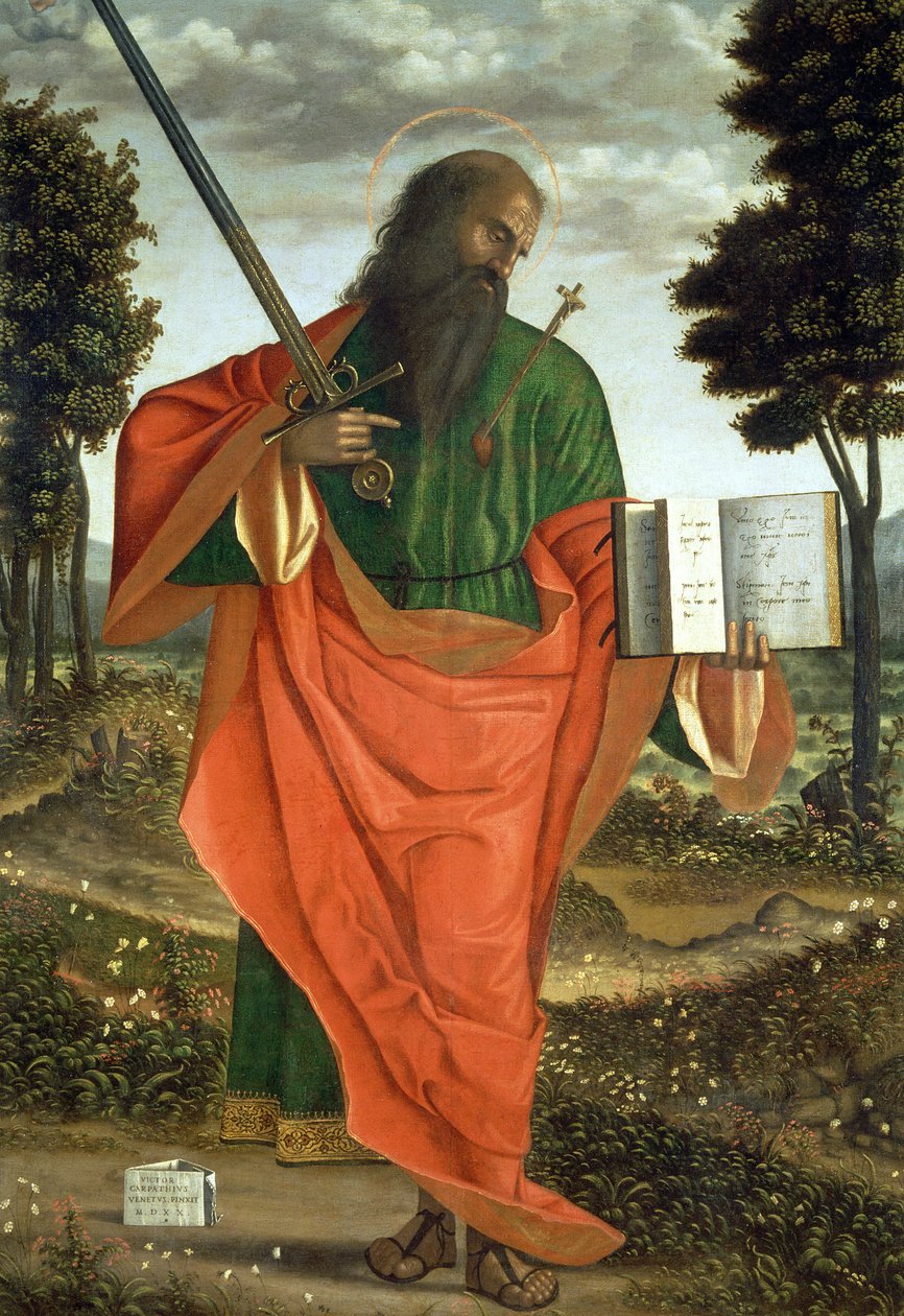 St. Paul, 1520 von Vittore Carpaccio