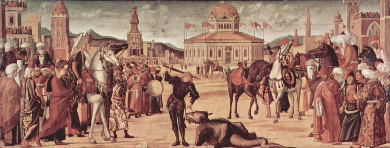 Triumph des heiligen Georg von Vittore Carpaccio