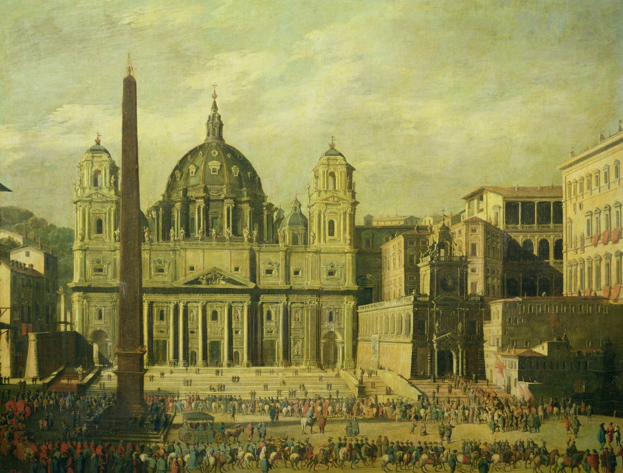 St. Peter, Rom, 1630 von Viviano Codazzi