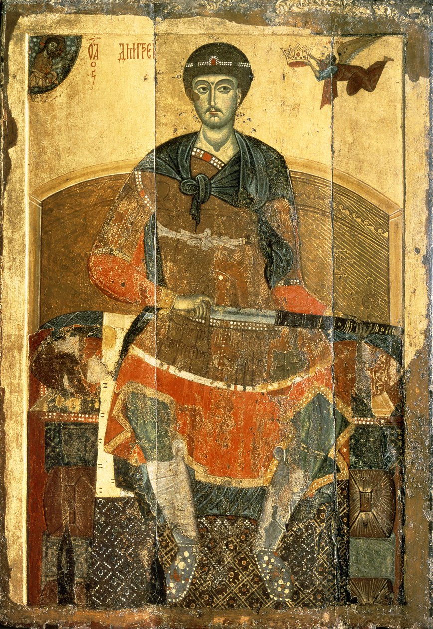 St. Demetrius von Saloniki von Vladimir Suzdal School